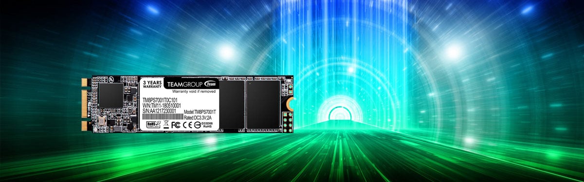 Team Group MS30 Next-generation M.2 SATA solid-state drive main banner