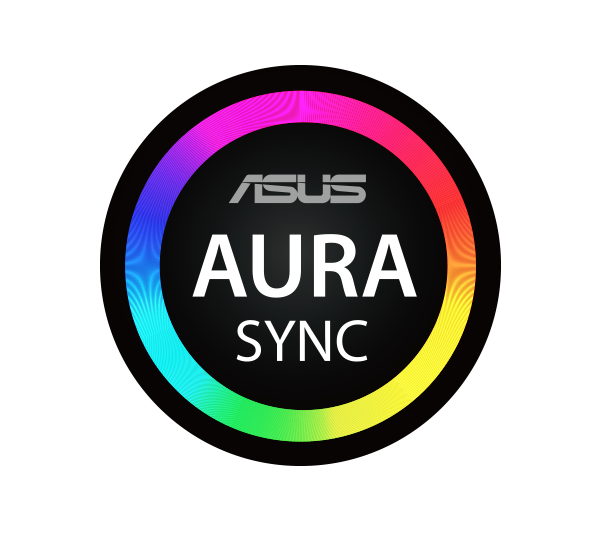 ASUS AURA SYNC logo badge