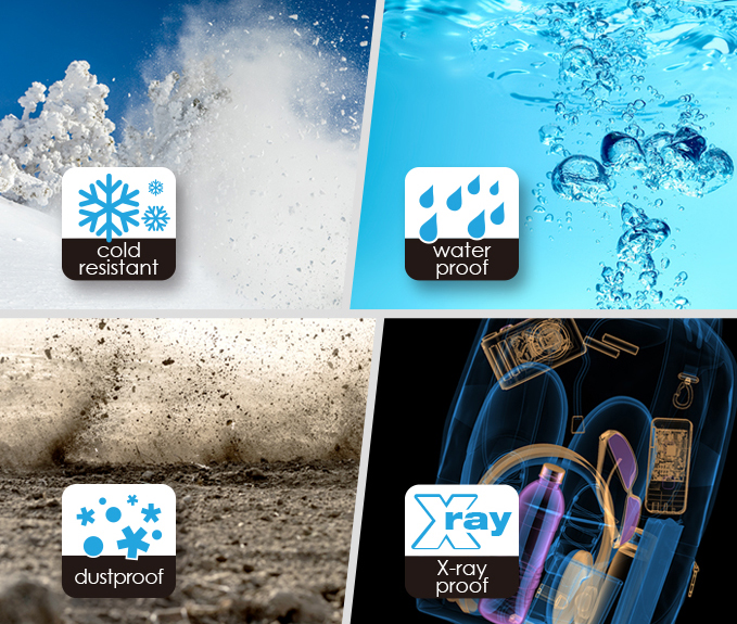 PRO V30 cold resistant, water proof, dust proof and x ray proof