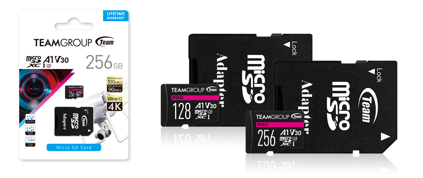 Packing Box and 128GB/256GB PRO V30 front view