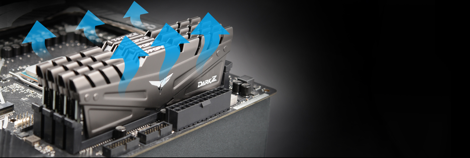 Team T-FORCE DARK Z 16GB DDR4 2666 (PC4 21300) Desktop Memory