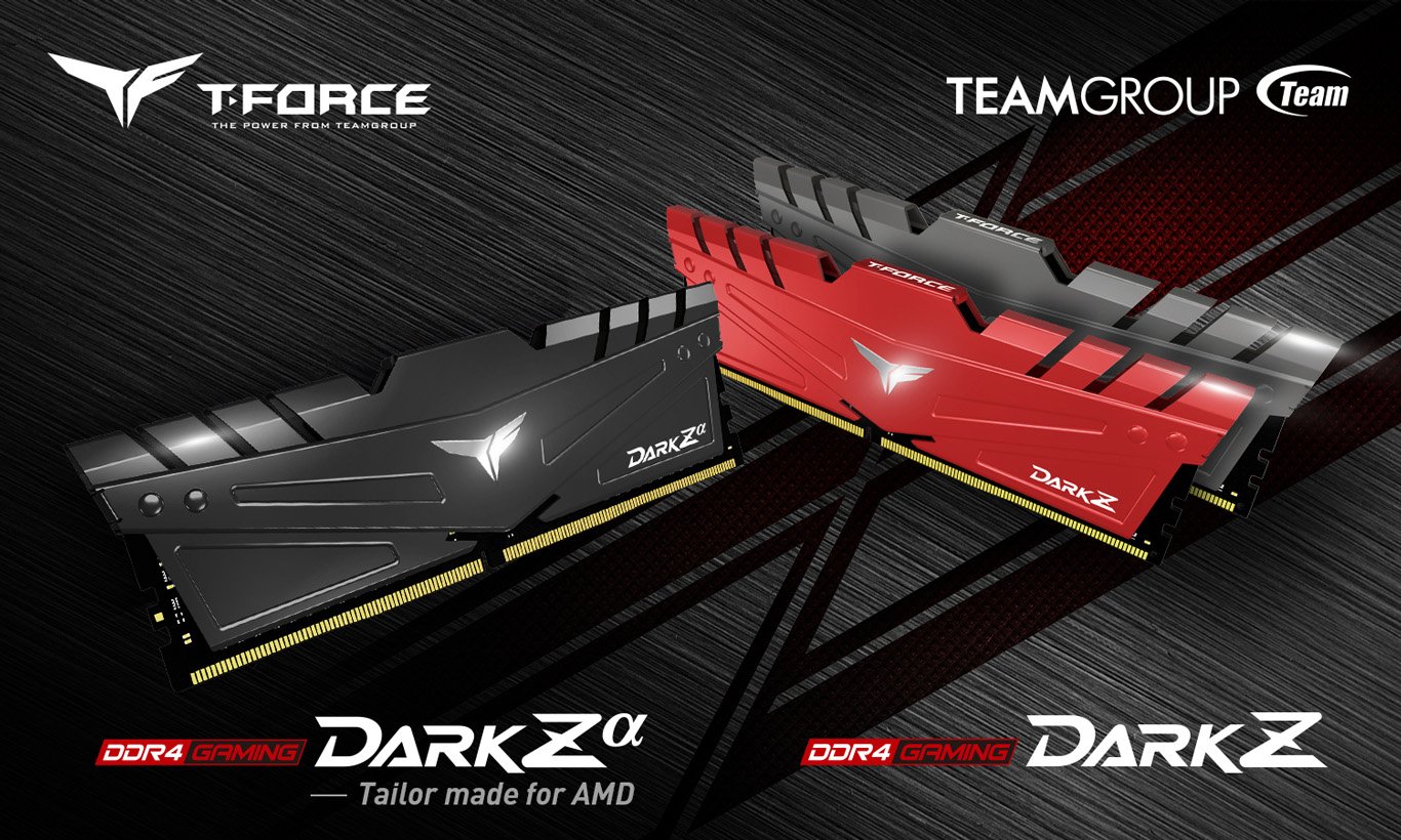 Team Group T-Force Dark Z DDR4 3600MHz PC4-28800 16Go 2x8Go CL18 Gris