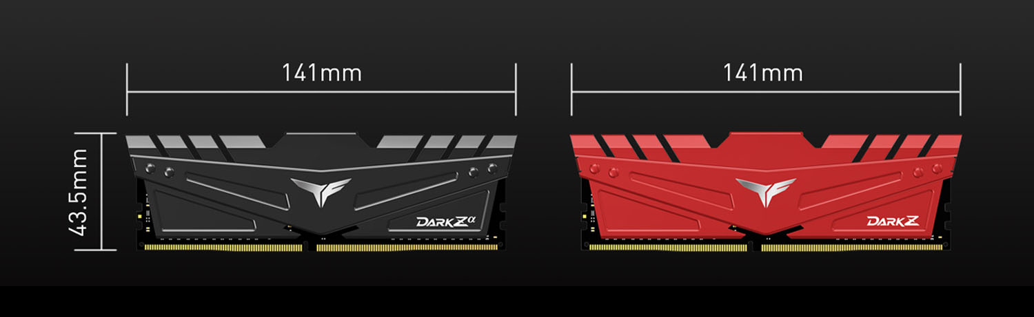 Team T-FORCE DARK Za 32GB (2 x 16GB) DDR4 3200 (PC4 25600) Desktop