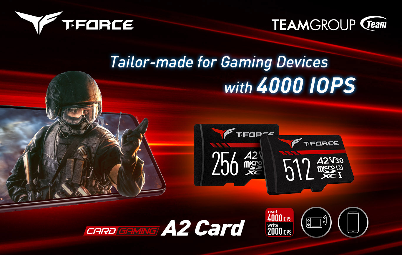 CARTE MÉMOIRE MICROSDXC TEAM GROUP T-FORCE GAMING A2 / 512 GO – Electrotech