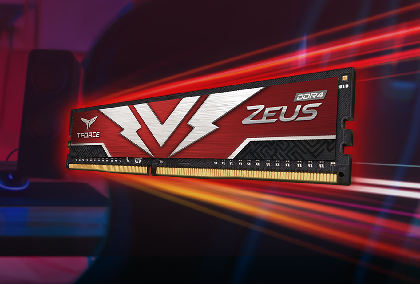 Team T-FORCE ZEUS 32GB (2 x 16GB) 288-Pin PC RAM DDR4 3200 (PC4 