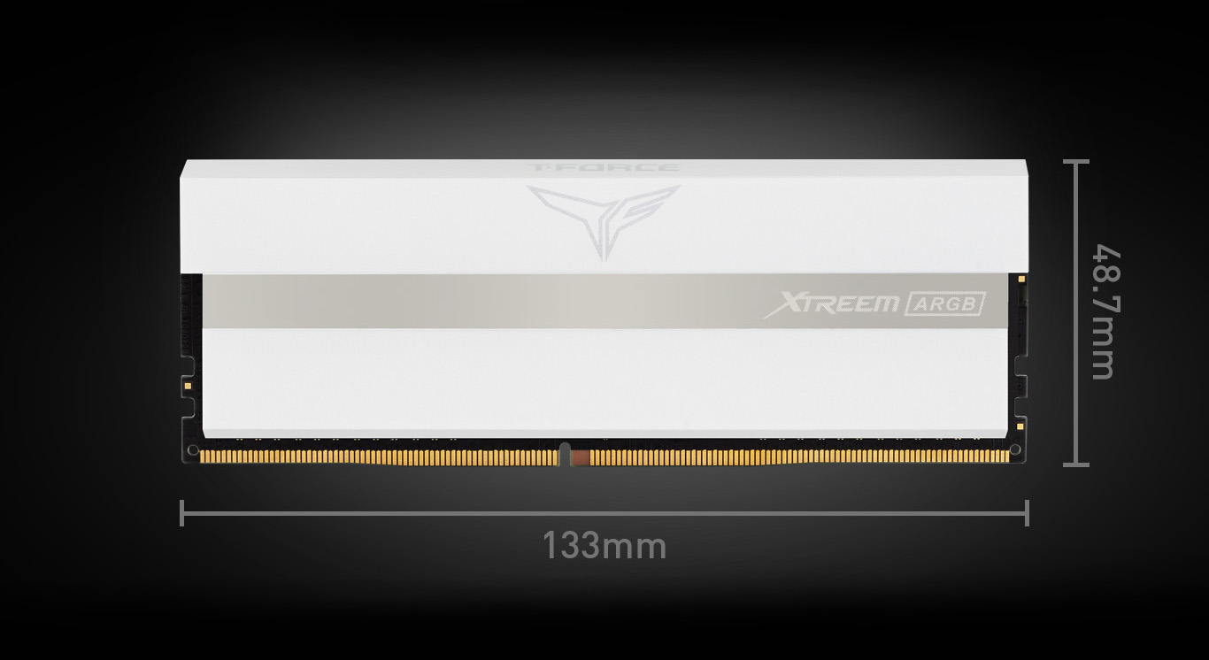 Team T-Force XTREEM ARGB 64GB (2 x 32GB) 288-Pin PC RAM DDR4 3600 