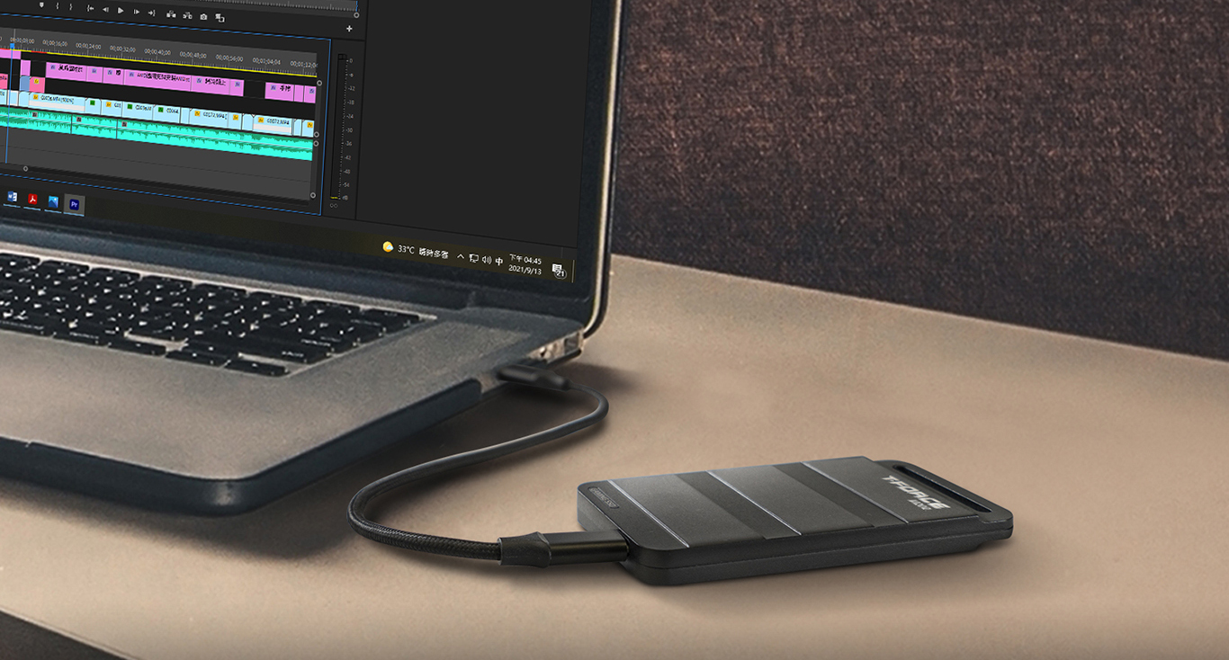 Team Group T-FORCE M200 1TB Portable SSD USB3.2 Gen 2x2 Type-C 