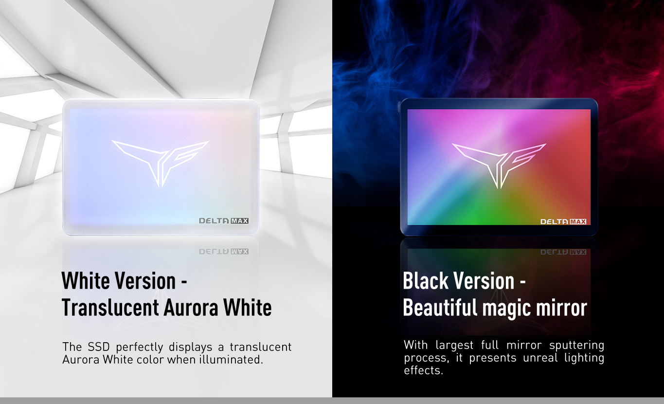 Team Group T-FORCE DELTA MAX WHITE RGB LITE 2.5