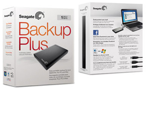 Seagate® Backup Plus Portable Drive