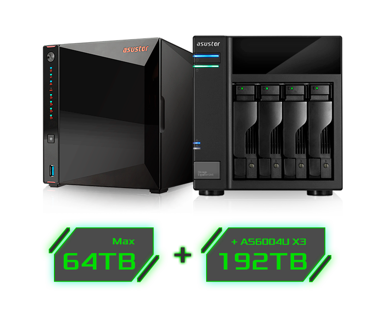 Asustor AS5304T | Gaming Inspired Network Attached Storage