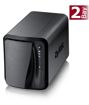 ZyXEL NAS520 Diskless System 2-Bay Personal Cloud Storage