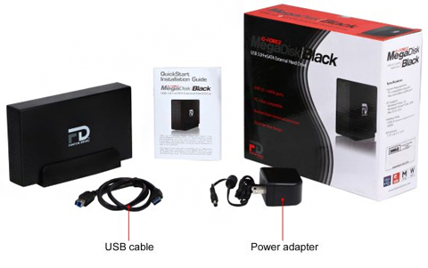 G-Force USB 3.0 / eSATA Aluminum External Hard Drive