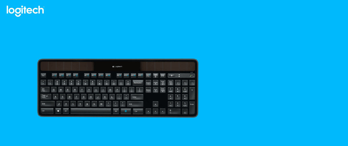 WIRELESS SOLAR KEYBOARD K750