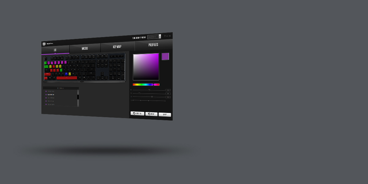 Cooler Master MK750 UI Software