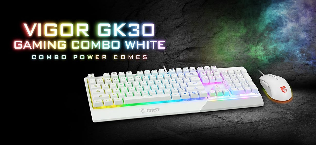 Buy MSI Vigor GK30 Keyboard And Mouse Combo - Computech Store