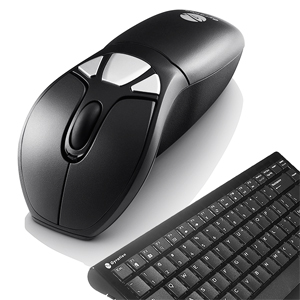 Gyration Air Mouse GO Plus with MotionSense and Compact Keyboard Suite - GYM1100CKNA