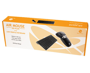 Gyration Air Mouse GO Plus with Full Size Keyboard - GYM1100FKNA