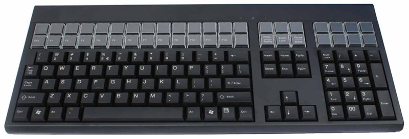 Cherry G86-71400EUADAA G86-71400 KEYBOARD BLACK USB 17IN 131 PROGRAMMABLE  KEYS CHERRY TOOLS CONFIGURATOR UPOS