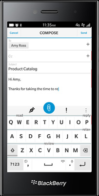 BLACKBERRY LEAP