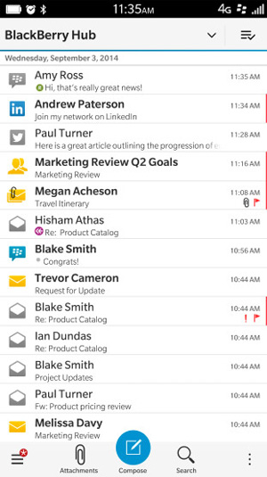 BLACKBERRY LEAP