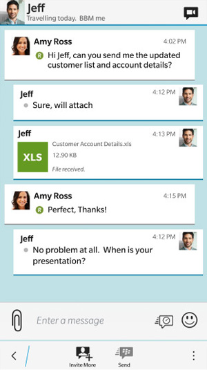 BLACKBERRY LEAP