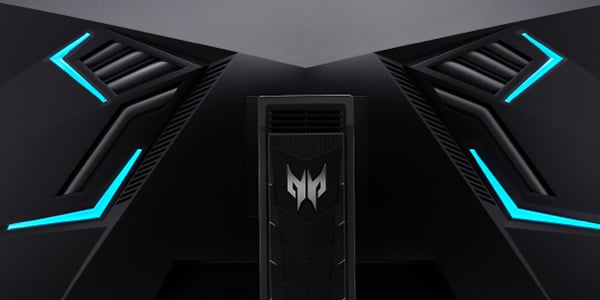 Back of the Acer Predator X35 Monitor