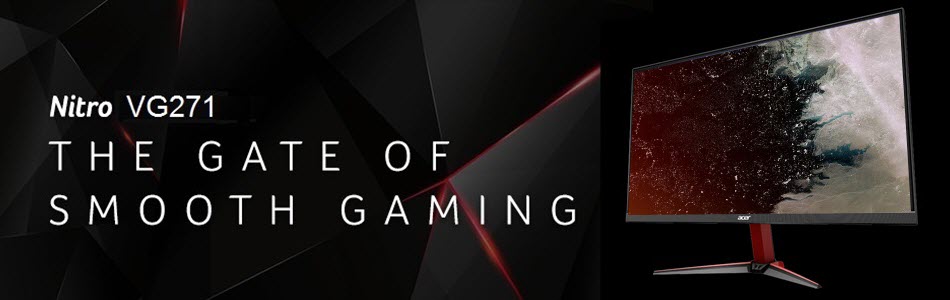 Acer Nitro VG271U Pbmiipx Gaming Monitor