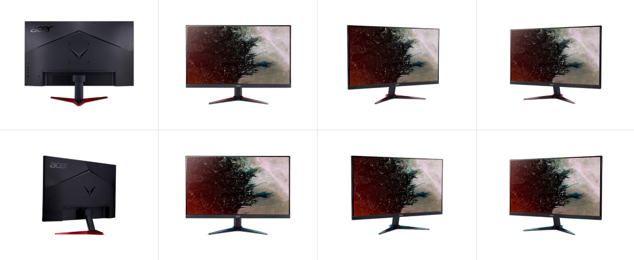 a monster in rain as screen of the monitor