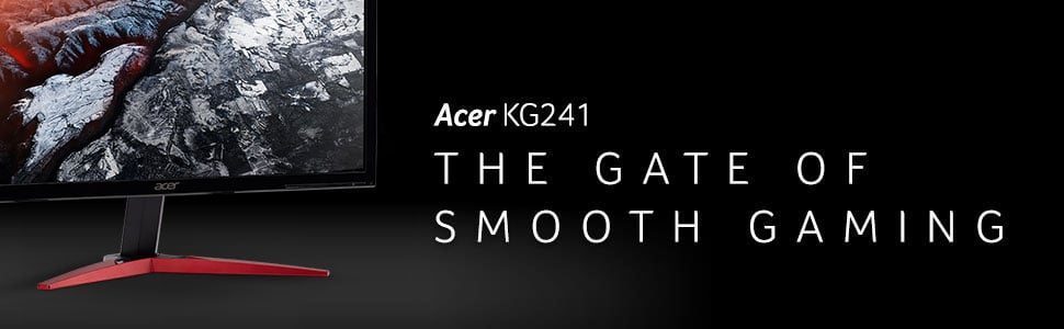 Monitor Acer 24 Gaming KG241Q 144Hz 165Hz Overclock