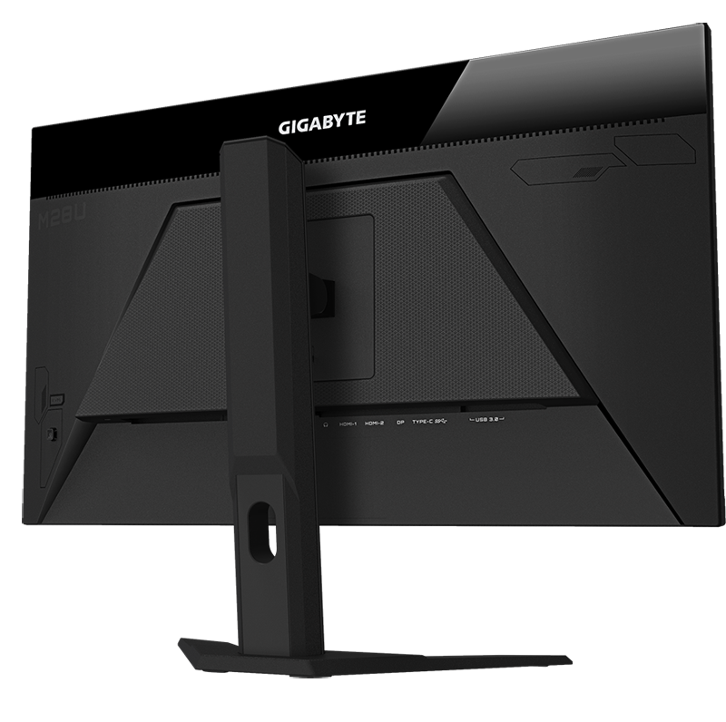 Rear view of Gigabyte G27QC