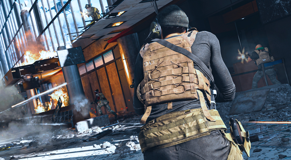 Fantastic color display when playing Monster Hunter World 