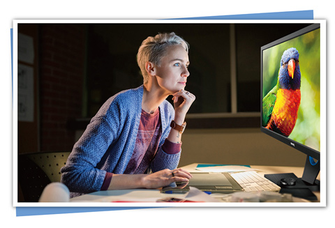 BenQ SW2700PT 27 inch Adobe RGB Color Management Monitor for Photographers