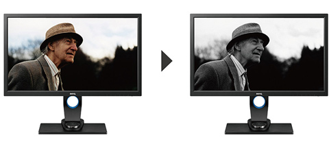 BenQ SW2700PT 27 inch Adobe RGB Color Management Monitor for Photographers