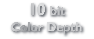 10 bit Color Depth icon