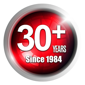 30+ years icon
