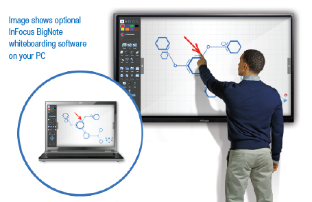 Infocus INF6501aAG JTouch 65-Inch 1080p Multi-Touch Anti-Glare ...