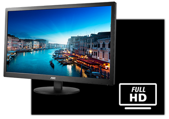 AOC 27 HD LED Widescreen Monitor (E2752SHE Black) 