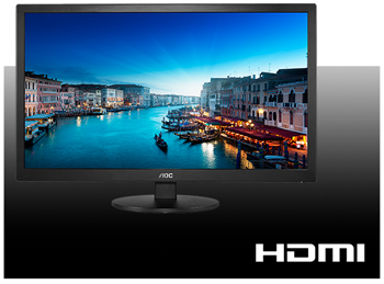 AOC 27 HD LED Widescreen Monitor (E2752SHE Black) 