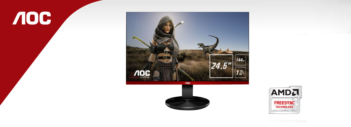 Aoc G2590FX LCD 24.5´´ Full HD WLED 144Hz Noir