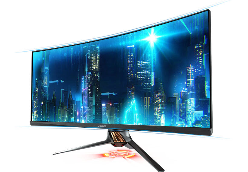 Monitor de LED IPS Ultrapanorámico Curvo de 34 pulgadas ASUS ROG Swift  PG348Q - Monitores Ultra Panorámicos - Monitores profesionales - Accesorios