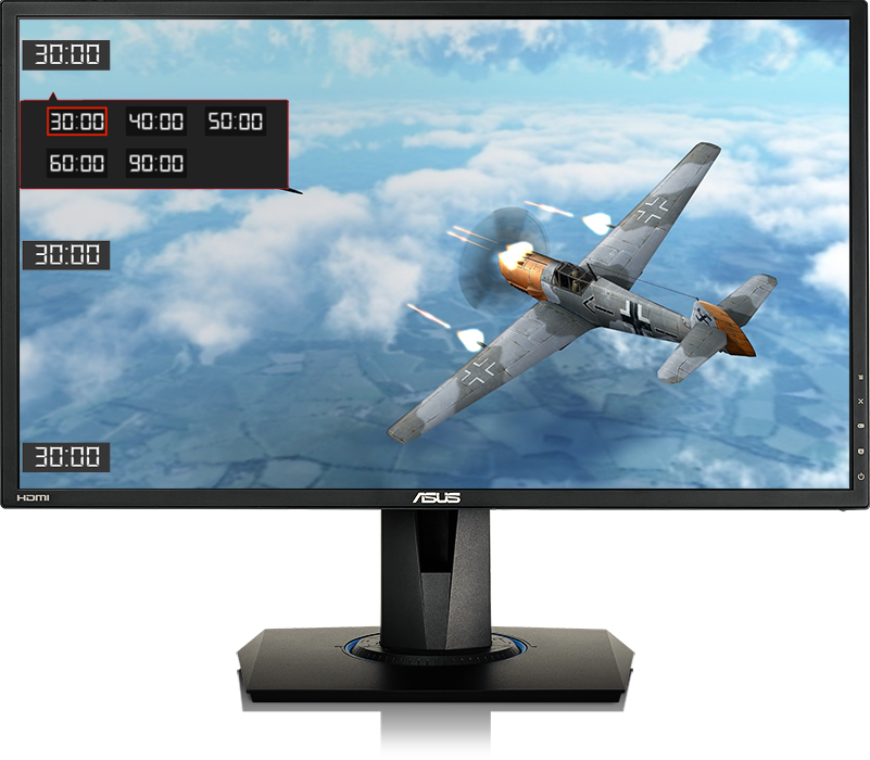 ASUS VG245H 24インチ Refurbished: ASUS VG245H Black 24