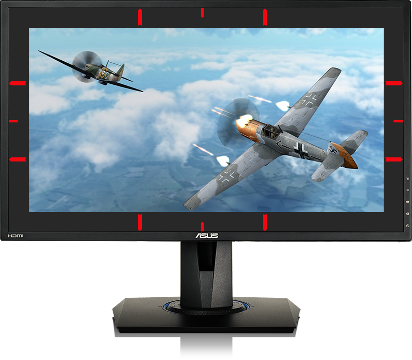 display alignment effect during the game