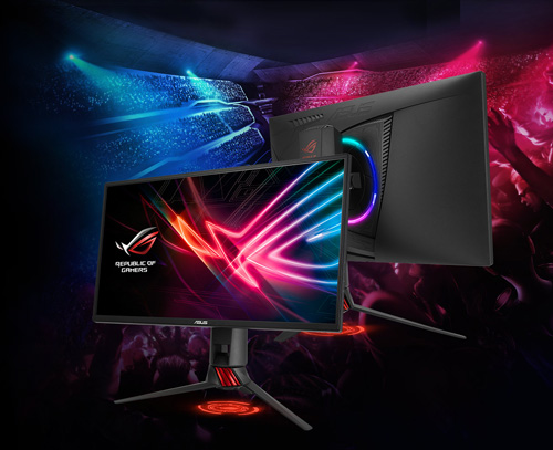 ROG Strix XG258Q Gaming Monitor – 25 inch (24.5 inch viewable) FHD (1920x1080), Native 240Hz, 1ms, Adaptive-Sync(FreeSync™), Asus Aura RGB