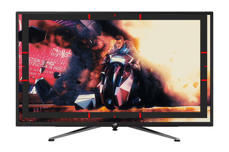 the effect of the monitor with Display Alignment
