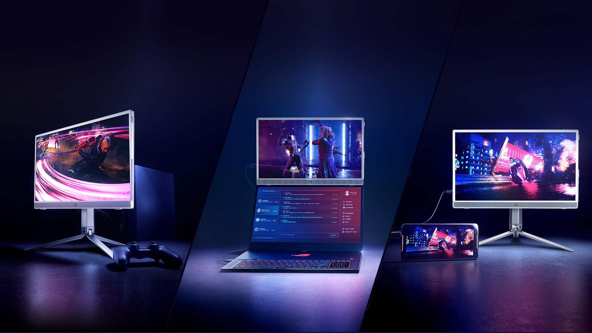 ROG Portable Monitor 15.6インチ ASUS Strix 15.6 LCD FHD G SYNC 