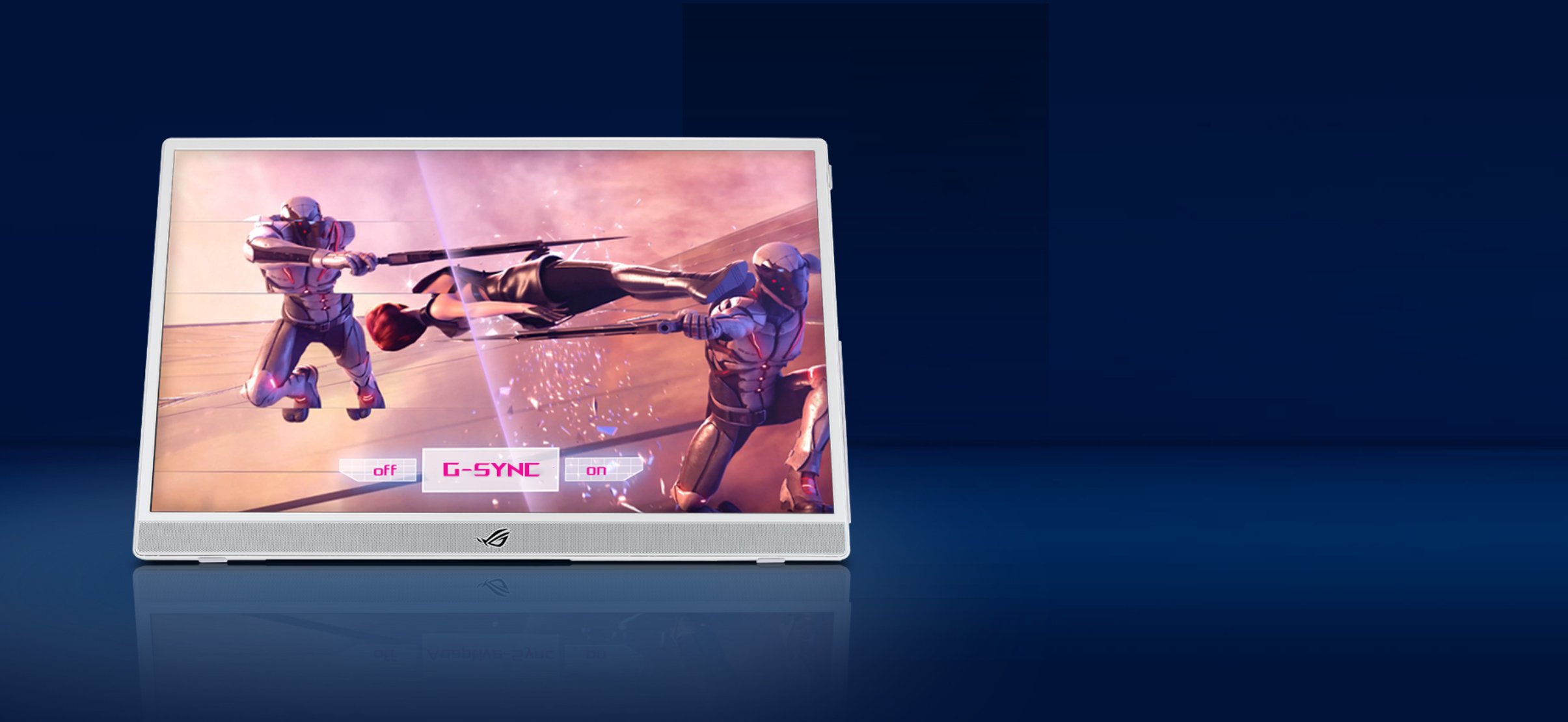 Ecran Portable PC Gaming Asus ROG Strix XG16AHP-W 15,6 Full HD Blanc - Ecrans  PC