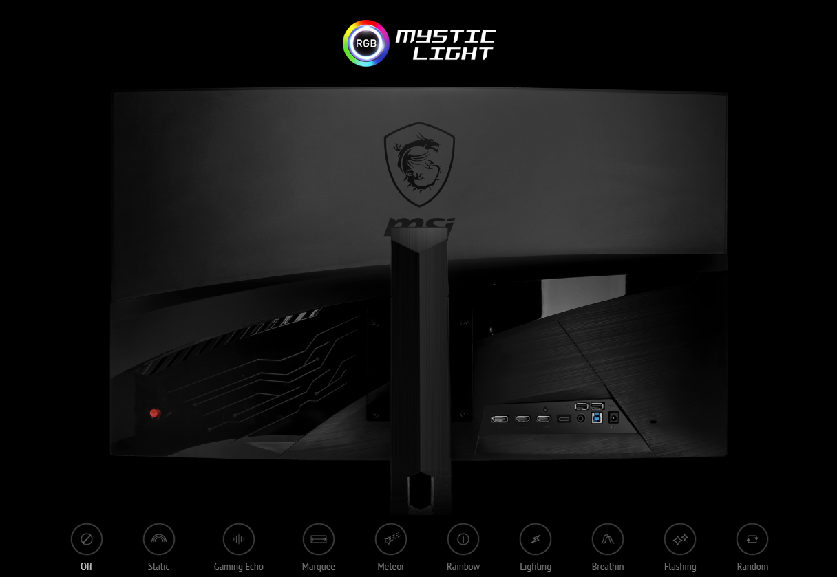 Ecran GAMING MSI OPTIX MAG322CR 31.5 Incurvé 180HZ (MAG322CR)