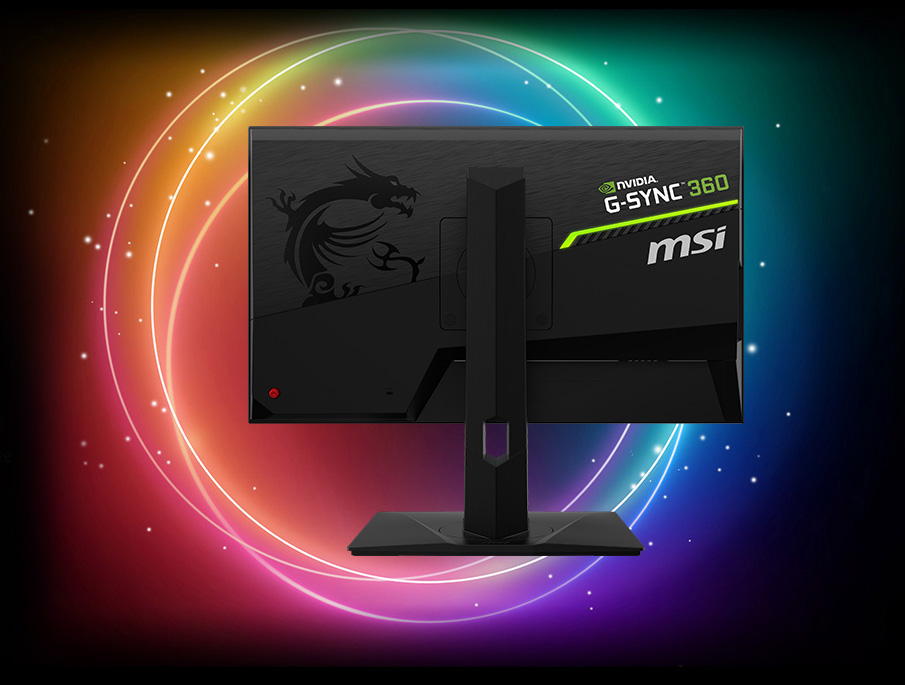 Ecran Pc Gamer - Msi - Oculux Nxg253r - 25 Fhd - Dalle Ips - 1 Ms - 360 Hz  - Gsync à Prix Carrefour