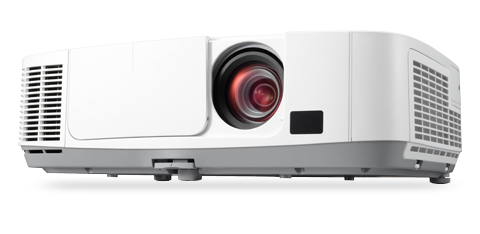 NEC P401W Projector Angled Slightly to the Left