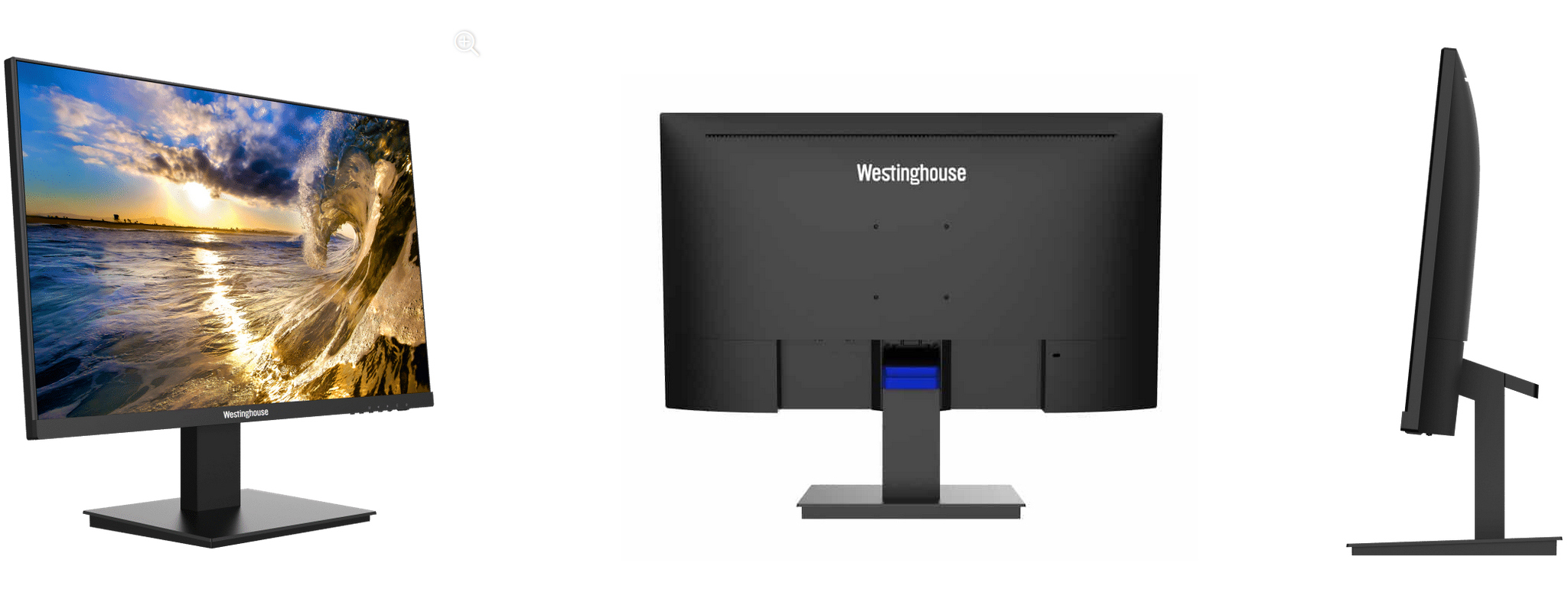 Westinghouse Monitor de computadora de oficina en casa Full HD 1080p LED VA  de 22 pulgadas, monitor de PC sin parpadeo de 75 Hz con sincronización